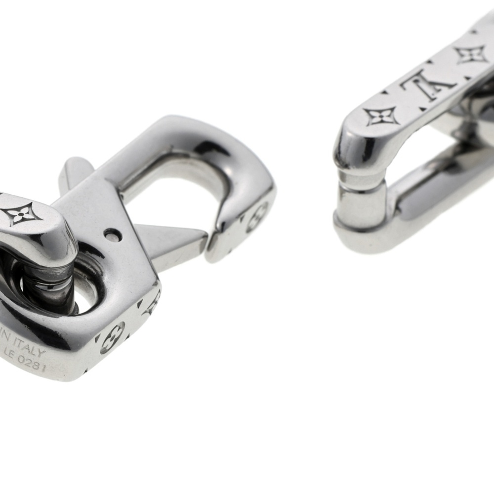 LOUIS VUITTON Black Monogram Necklace - Picture 5 of 6